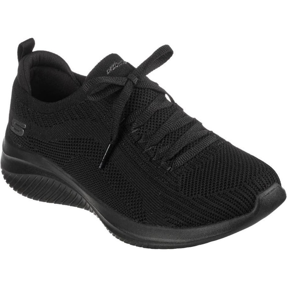 BRAND NEW women skechers ultra flex light weight black shoes size US 10 - Picture 2 of 8